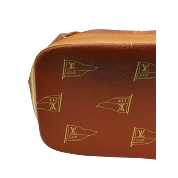 Louis Vuitton  Canvas Americas Cup 1995 Saint Tropez Drawstring Bag Red - Picture 5 of 16